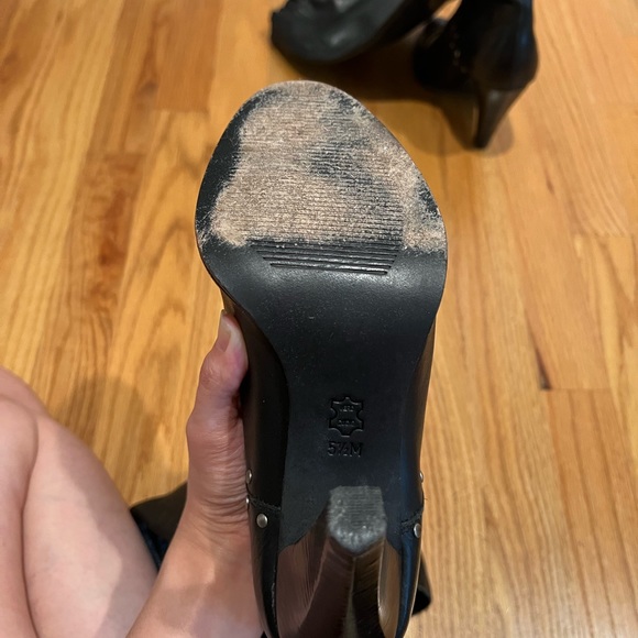 Michael Kors Knee High leather boots studded - Picture 8 of 11